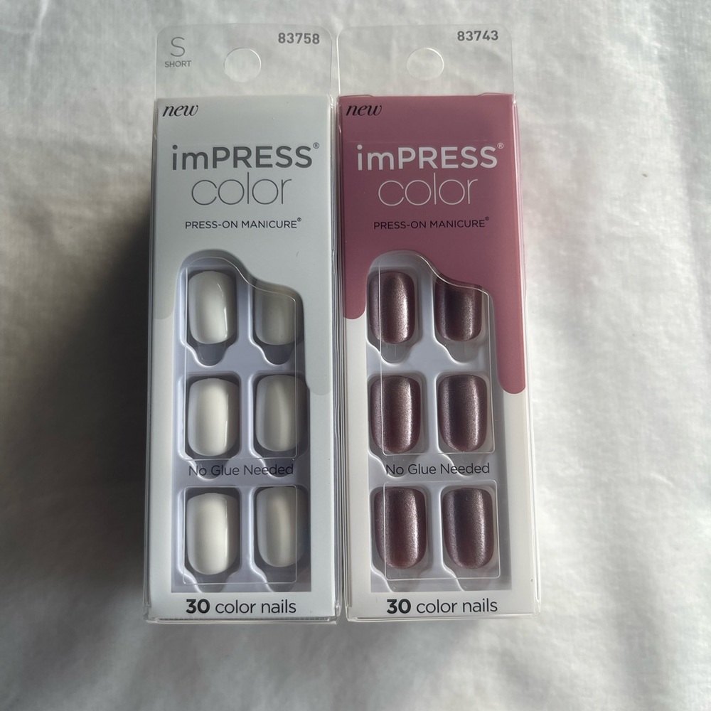 KISS imPRESS Press-On Manicure Short Style